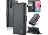 Custodia Galaxy A24 4G, Custodia In Pelle Con Funzione Stand Per Samsung Galaxy A24 4G Nero