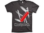 Maglietta Macgyver It - Xx-Large - Grigio Scuro