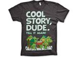 Tmnt - Maglietta Cool Story Dude - X-Large - Grigio Scuro