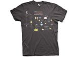 Maglietta The Friendship Minions Algorithm - Xx-Large - Grigio Scuro
