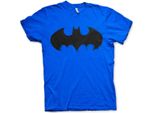 Maglietta Batman Inked Logo - Piccola - Blu
