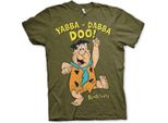 Maglietta Yabba-Dabba-Doo - X-Large - Oliva