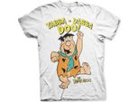 Maglietta Yabba-Dabba-Doo - Grande - Bianco