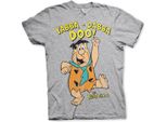 Maglietta Yabba-Dabba-Doo - Piccola - Grigio-Erba