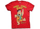 Maglietta Yabba-Dabba-Doo - Xx-Large - Rosso