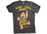 Maglietta Yabba-Dabba-Doo - Piccola - Grigio Scuro