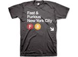 Maglietta Fast & Furious Nyc - Media - Grigio Scuro