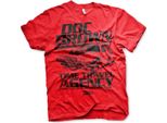 Maglietta Doc Brown Time Travel Agency - Small - Rosso