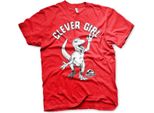 Maglietta Clever Girl - X-Large - Rosso