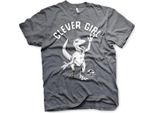 Maglietta Clever Girl - Medium - Dark-Heather