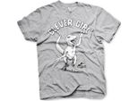 Maglietta Clever Girl - Medium - Heather-Grey