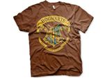 Harry Potter - Maglietta Con Stemma Di Hogwarts - Xx-Large - Marrone