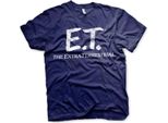 Maglietta E.T. Extra-Terrestrial Con Logo Distressed - Small - Navy