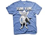 Maglietta Gremlins Yum Yum - X-Large - Blue-Heather