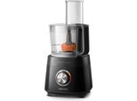 Robot Da Cucina Philips Viva Collection, 29 Funzioni, 2,0 L, Disco Da Taglio 2 In 1, 800 W, Nero (HR7510/10)