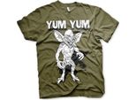 Maglietta Gremlins Yum Yum - Grande - Olive