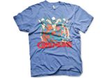 Maglietta Del Gruppo Gremlins - X-Large - Blue-Heather