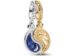 Pandora Ciondolo Sole E Luna Divisibile Bicolore 762678C01 Ciondolo