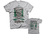 Harry Potter - Maglietta Serpeverde 07 - Xx-Large - Grigio-Erba