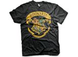 Harry Potter - Maglietta Con Stemma Di Hogwarts - Xx-Large - Nero