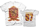 Harry Potter - Maglietta Grifondoro 07 - X-Large - Bianco