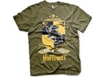 Harry Potter - Maglietta Hufflepuff - Xx-Large - Oliva