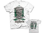 Harry Potter - Maglietta Serpeverde 07 - Xx-Large - Bianco