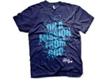 On A Mission From God - Maglietta Dei Blues Brothers - Xx-Large - Navy