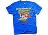 Maglietta Woody Woodpecker Garage - Media - Blu