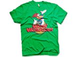 Maglietta Woody Woodpecker Classic Logo - Xx-Large - Verde