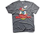 Maglietta Woody Woodpecker Classic Logo - X-Large - Dark-Heather