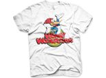 Maglietta Woody Woodpecker Classic Logo - X-Large - Bianco