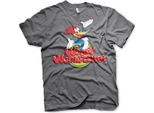 Maglietta Woody Woodpecker Classic Logo - X-Large - Grigio Scuro