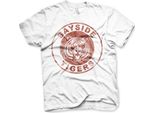 Maglietta Bayside Tigers Washed Logo - Grande - Bianco