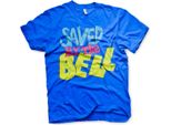Maglietta Saved By The Bell Con Logo Invecchiato - Grande - Blu
