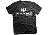 Batman - Maglietta Con Logo Delle Industrie Wayne - Grande - Nero