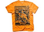 Jimi Hendrix - Maglietta Bold As Love - Media - Arancione