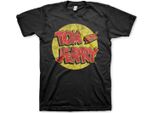 Maglietta Tom & Jerry Washed Logo - Media - Nero