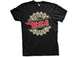 Maglietta B.S.A. Genuine Parts - Media - Nero
