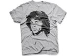 Maglietta Jim Morrison Portrait - X-Large - Grigio-Erba