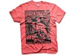 Jimi Hendrix - Maglietta Bold As Love - Media - Rosso-Erba