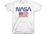 Nasa - Maglietta Old Glory - Piccolo - Bianco