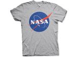 Maglietta Nasa Insignia - Grande - Grigio Erica