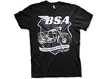 Maglietta B.S.A. 650 Shield - Media - Nero