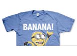 Minions - Banana! Maglietta - Grande - Blu-Epoca
