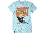 Maglietta Johnny Bravo - Small - Skyblue
