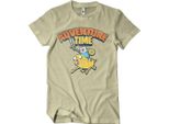 Maglietta Adventure Time Lavata - Xx-Large - Khaki