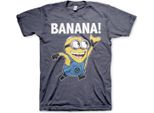 Minions - Banana! Maglietta Grande - Navy-Heather