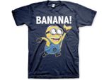 Minions - Banana! Maglietta - Xx-Large - Navy