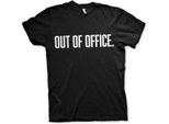 Maglietta Out Of Office - Media - Nero